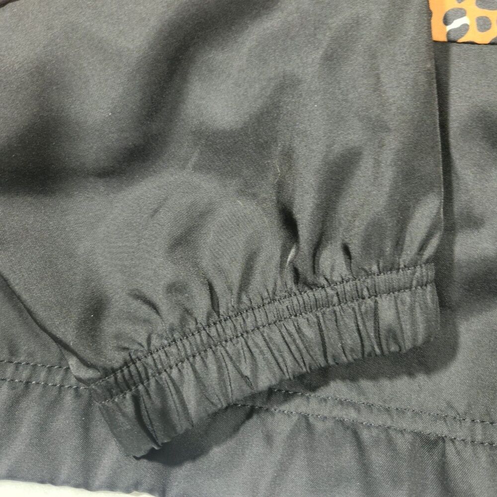 Nike Jacket Womens 2X Brown Black Leopard Print Windbreaker CD3683-754 - Picture 4 of 9